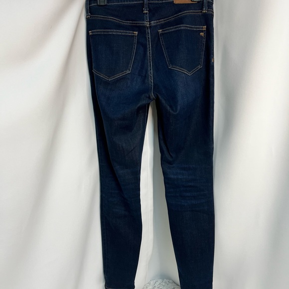 Madewell 9” High-Rise Skinny Denim Jeans. Blue. Women’s size 28. - Picture 2 of 8